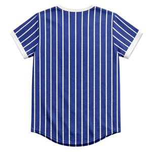 Jersey de Béisbol Azul de la Hermandad Zeta Phi Beta, Inspirado en los Fundadores de 1920, Ropa Premium para Mujeres de la Hermandad Griega - Product Image 4