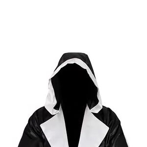 Top Selling Premium Quality Custom Shiny Full Length <b>Boxing</b> <b>Robe</b> Hood Men Solid Color Logo Polyester Durable Breathable - Product Image 6