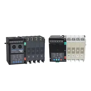 Interruptor de cambio de potencia dual ATS THEHAO 16 ~ 630amp trifásico ATSE interruptor de transferencia automática fabricantes de equipos