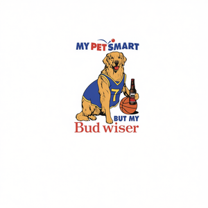 Maglietta promozionale My Pet Smart ma My Bud Wiser - Product Image 2