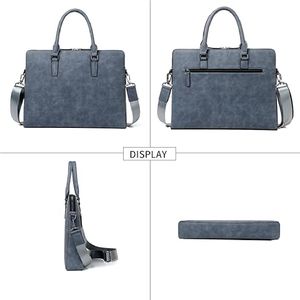 Nouveau 2025 vente en gros hommes bureau affaires sac à bandoulière sacs en cuir véritable - Product Image 4