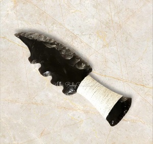 Cuchilla Ritual de Obsidiana Negra Tallada a Mano, Cristal Volcánico Natural de 3-6.5 Pulgadas, Herramienta Espiritual Decorativa - Product Image 6