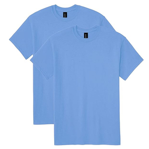 T-shirt ajusté pour homme, tissu tricoté 220 grammes, motif uni, en polyester/coton - Product Image 6