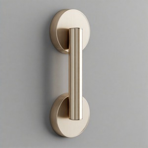 Palanca de puerta moderna LuxoraLock Imperial Elegance manija de puerta de latón macizo con acabado dorado antiguo para interiores Premium - Product Image 2