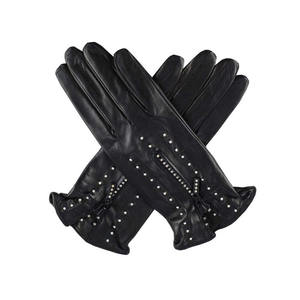 Gants d'habillage en cuir de haute qualité Gants en cuir à la mode Vente en gros de gants en cuir habillés à la mode - Product Image 2