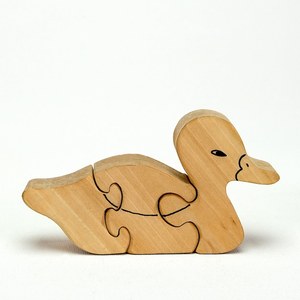 Puzzle animal en bois pour enfants Puzzle en bois Cube Block Puzzle en bois 3d de Tradnary Pvt Ltd - Product Image 3