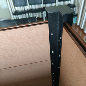 Jardinières et pots de fleurs en bois composite WPC pour la décoration extérieure de la maison et du jardin Jardinière facile à faire soi-même en bois et plastique WPC pour le jardin - Product Image 3