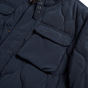 Chaqueta bomber de invierno personalizada para hombre al por mayor 100% poliéster impermeable, transpirable, ecológico, secado rápido, posiciones con logotipo personalizado - Product Image 4