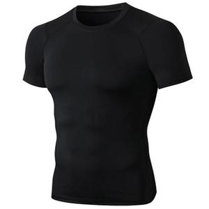 Top tendance pour hommes, vêtements de jogging d'été coupe ajustée, chemises de sport personnalisées à manches courtes et éruption cutanée de qualité supérieure - Product Image 3