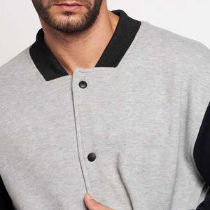 Vêtements décontractés Sportswear Veste universitaire polyvalente pour hommes et femmes avec poignets côtelés en tissu doux et manches complètes Parfait - Product Image 6