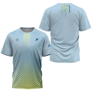 Nouveau T-shirt de sport respirant été 2025 pour le padel, séchage rapide, mode décontractée pour hommes et femmes, confortable et innovant - Product Image 4