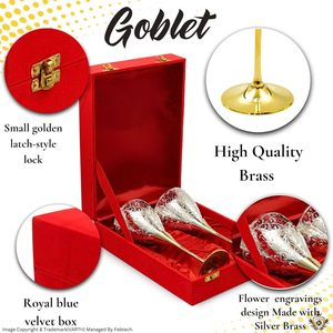 Gobelet en laiton moderne fait à la main, doré, écologique, calice à vin de qualité supérieure pour la maison, le bar, l'extérieur et la décoration - Product Image 3