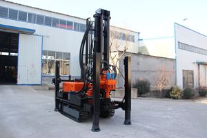 China Fabriek 180 Meter Volledige Hydraulische Rupsband Water Goed Roterende Boorinstallatie Kwaliteit Duurzame Dieselmotor Nieuwe Pomp 220V Motor - Product Image 4