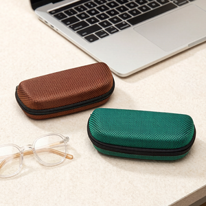 <span class=keywords><strong>Estuche</strong></span> Protector <span class=keywords><strong>para</strong></span> Gafas de Sol y <span class=keywords><strong>Lentes</strong></span>, Personalizado, de Alta Calidad, Portátil, de Malla y Tela EVA, Rígido, Anti-Golpes, con Cierre - Product Image 1