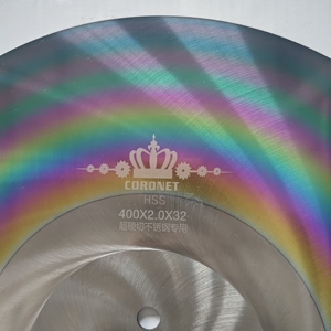 Disco de Sierra Circular para Metal CORONET HSS-DMo6 400*2.5*32*220T, Directo de Fábrica, OEM, para Cortar Tuberías de Acero - Product Image 6