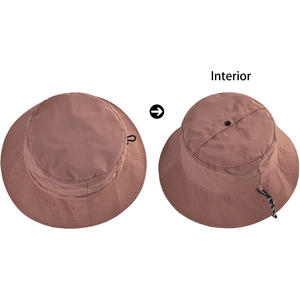 Chapeaux seau personnalisés avec broderie par impression de logo Protection solaire d'été en plein air Streetwear décontracté Fourniture OEM - Product Image 6