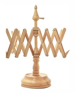 Enrouleur rapide de fil de boule en bois indien Portable de luxe à commande manuelle accessoire de couture Simple écologique crochet à tricoter - Product Image 5