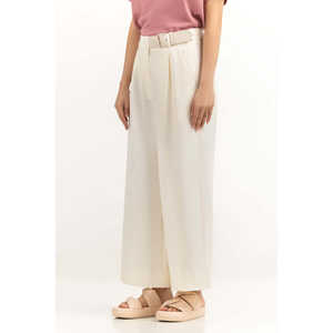 Pantalón Culotte de Cintura Alta WM-TRC-SS26-612, Tela Crepé Antiarrugas, Diseño de Cintura Alta - Product Image 3