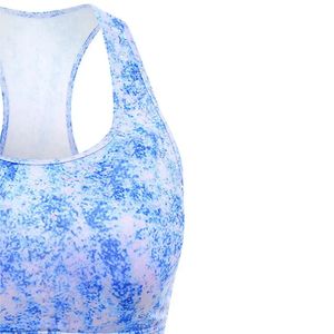 Soutien-gorge de sport pour femme grande taille, imprimé par sublimation personnalisée, avec logo frontal, design simple, maintien élevé, dos nageur - Product Image 6