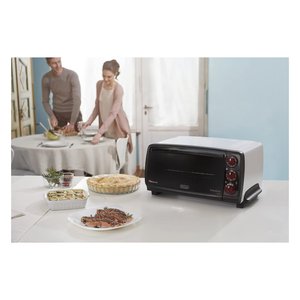 เตาอบไฟฟ้าเดอลองกี คลาสสิค 1400 วัตต์ (14 ลิตร) รุ่น SFORNATUTTO Eo14902W สีดำและสีขาว แบบตั้งโต๊ะ รุ่น 0118446307 - Product Image 3