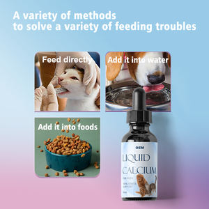 Oem calcio cani liquidi gatti multivitaminico cane calcio per cani fortificato vitamine e C & <span class=keywords><strong>D</strong></span> osso denti salute supporto immunitario - Product Image 5