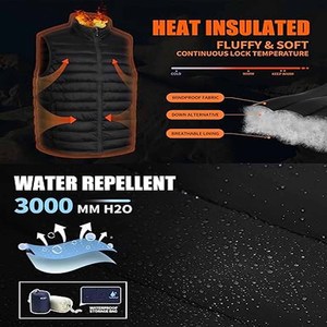 Veste longue matelassée pour homme, prix raisonnable, chaude pour l'hiver, vêtement décontracté, 100% polyester, veste matelassée à capuche - Product Image 3