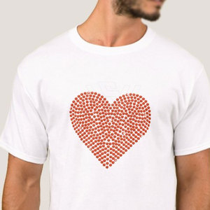 เสื้อยืดผ้าฝ้าย100% พิมพ์ลายทรงหลวมสำหรับผู้ชายเสื้อยืดแขนสั้นผู้ชายเสื้อยืดพลอยเทียม - Product Image 3