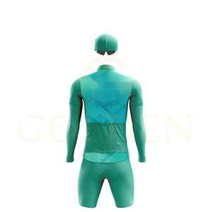 Tenue de cyclisme pour hommes avec design respirant, shorts et manches longues pour l'été - Prix de gros - Product Image 2