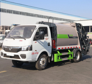 Offres Spéciales M1n1 3cbmss Garbagess Truckss C0mpact0r Sma11 Garbagess C0mpress10n Truckss - Product Image 1