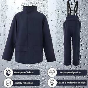 Chaqueta de seguridad con tiras reflectantes Transpirable Ligero y perfecto para la construcción y el uso al aire libre Hecho por Dress Sports - Product Image 4