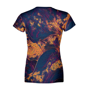 Camiseta de Mujer con Diseño Tie Dye 2026, Personalizada, Impresa, de Secado Rápido, Transpirable, Sublimada, Talla Estadounidense - Product Image 4