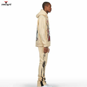 ชุดวอร์มแฟชั่นแบบระบายอากาศได้ดีสำหรับใส่วิ่งออกกำลังกายเล่นกีฬาเล่นฟิตเนสเล่นโยคะ - Product Image 3