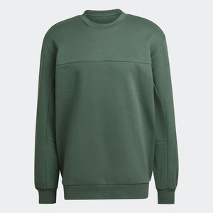 2025 calidad superior Algodón elástico mezcla francés Terry sudadera hombres cuello redondo sudadera tendencia al por mayor y sudaderas con capucha - Product Image 1