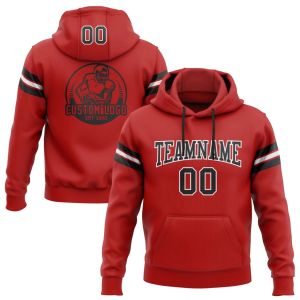 Sweats à capuche pour hommes Sportswear Sweat à capuche en coton et polyester épais de qualité supérieure Impression de logo personnalisé Vêtements d'équipe brodés Sweat à capuche - Product Image 5