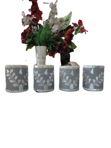 Incrustation de nacre Artisan Mabkhara Set Brûleur Bakhoor Islamique fait main pour l'arôme traditionnel Oud et l'ambiance festive du Ramadan - Product Image 4