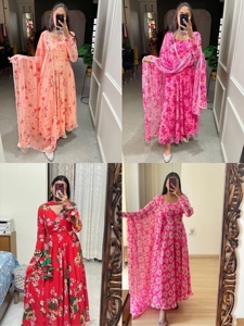 Nuevo hermoso mira fiesta brocado, seda de sari con blusa de las mujeres indias desgaste sari barato precio bajo al por mayor - Product Image 5