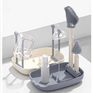 Brosse de nettoyage manuelle ultime pour tasses, brosse éponge à long manche pour verres, tasses et ustensiles de cuisine - Product Image 4