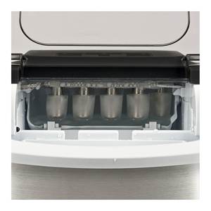 ARTIKO G20139 Machine à glaçons en acier inoxydable et noir, 0,5 kg par heure - Product Image 6