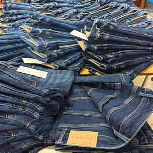 Jeans décontractés en denim délavé pour hommes Lot de vêtements pour femmes à bas prix, y compris pantalon, super skinny en coton spandex - Product Image 4