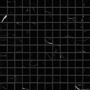 Mosaico Cuadrado Negro Pulido de 8mm, Resistente al Agua, Moderno, para Pared Interior de Baño - Product Image 4