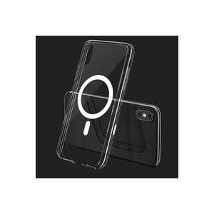 Coque en silicone transparente de luxe Netzy pour iPhone XR 6.1, chargement magnétique sans fil, protection contre les chocs - Product Image 3
