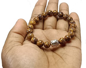 <b>Bracelet</b> Mariam jasper Buddha Crystal <b>Beads</b> Stone <b>Bracelet</b> Crystal Gemstone Fashion Jewelry <b>Men</b> and Women Gift Energy Meditation - Product Image 6