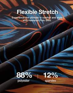 Polo de Golf de Manga Corta con Estampado Informal para Hombre, Camisa Elástica de Secado Rápido, Transpirable, Tejido de Punto Paquistaní a Rayas PARA EL Verano - Product Image 6