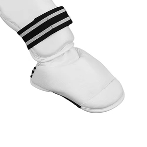 Protectores de Espinilla de Cuero Personalizados para MMA, Cierre de Velcro Ligero, Hechos en Pakistán, Protección Deportiva para Adultos - Product Image 2