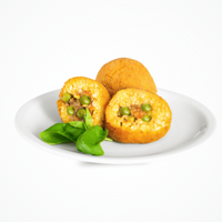 Bachetti Food Arancini Gaya Sisilia Rasa Asin Beku Kemasan 2.5kg