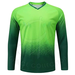 2025 ensembles d'entraînement sportif sublimés personnalisés Kits de gardien de but de Football à manches longues avec patchs vêtements de sport - Product Image 4