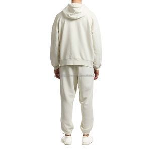 <b>Sweatpants</b> and Hoodies Set for Mens High Quality 100% Cotton Blank Tracksuit <b>Oversized</b> Streetwear Custom Hoodie <b>Sweatpants</b> Set - Product Image 3