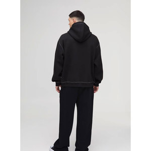 ชุดกีฬามีฮู้ด2ชิ้นชุดวอร์มลำลองระบายอากาศได้ดีสำหรับผู้ชายชุดสำหรับปีนเขากลางแจ้งและชุดสวมใส่ที่ใช้งาน - Product Image 5