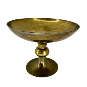 Bol de piédestal en laiton de haute qualité avec gravure polonais fini pour cuisine bol de service de table bol de vaisselle - Product Image 2