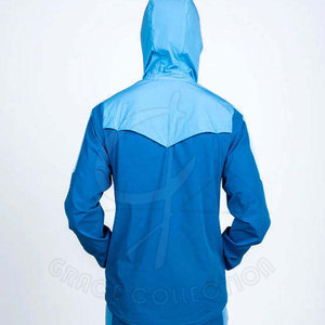 Chaqueta de Invierno para Hombre, Elegante, Antiarrugas, Impermeable, Reversible, Cortavientos, Cómoda, con Logotipo Frontal en Lona, Colores Contrastantes, Estilo Urbano - Product Image 2